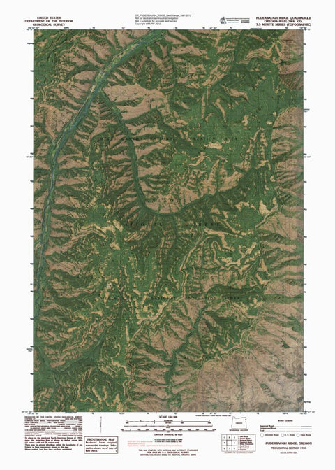 OR-PUDERBAUGH RIDGE: GeoChange 1981-2012 Preview 1