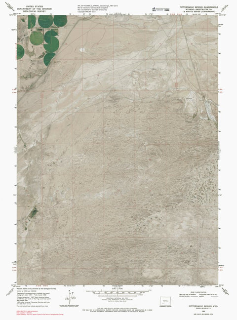 WY-FIFTEENMILE SPRING: GeoChange 1967-2012 Preview 1