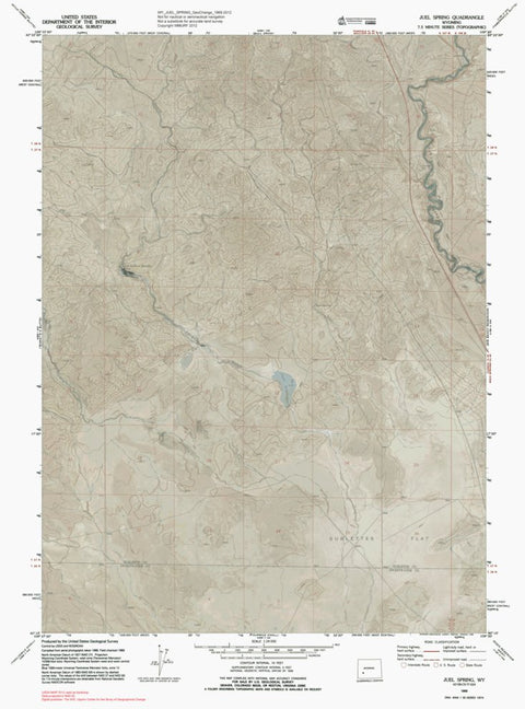 WY-JUEL SPRING: GeoChange 1968-2012 Preview 1