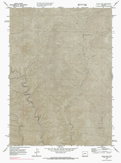 WY-SUGAR LOAF: GeoChange 1968-2012 Preview 1