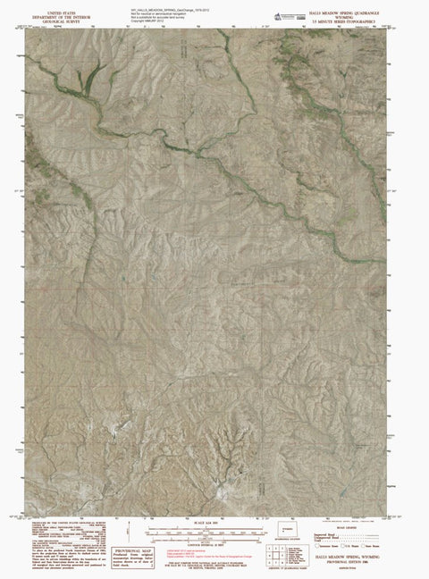 WY-HALLS MEADOW SPRING: GeoChange 1979-2012 Preview 1