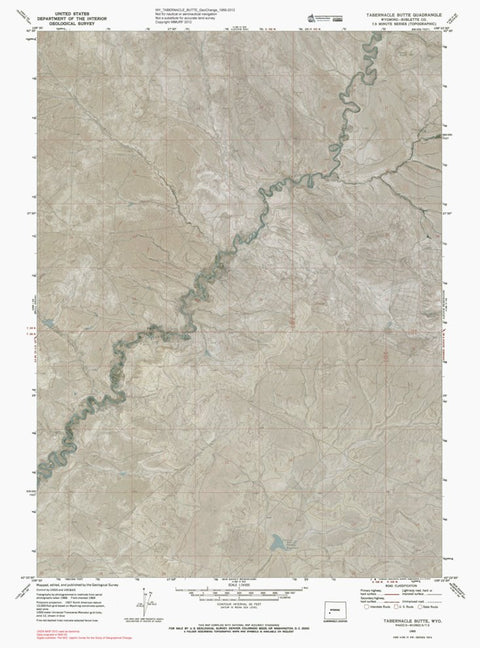 WY-TABERNACLE BUTTE: GeoChange 1968-2012 Preview 1