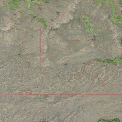 WY-POCKET CREEK LAKE: GeoChange 1968-2012 Preview 2