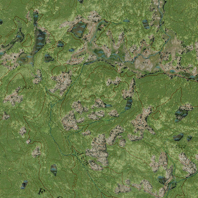 WY-POCKET CREEK LAKE: GeoChange 1968-2012 Preview 3