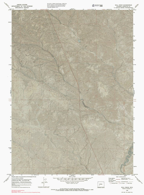 WY-BULL DRAW: GeoChange 1968-2012 Preview 1