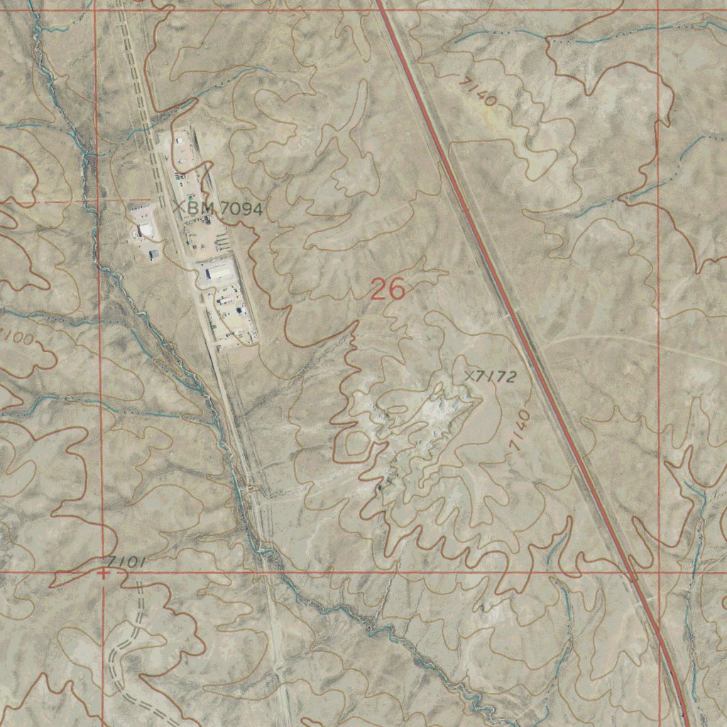 WY-BULL DRAW: GeoChange 1968-2012 Map by Western Michigan University ...