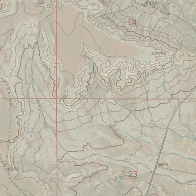 WY-BIG SANDY RESERVOIR SE: GeoChange 1968-2012 Preview 2