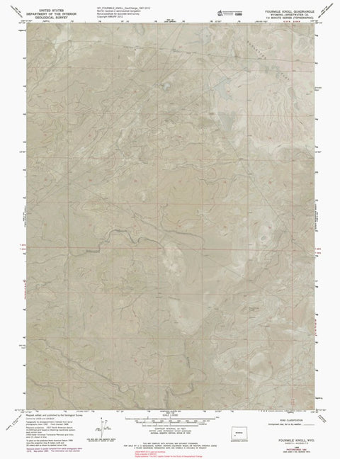 WY-FOURMILE KNOLL: GeoChange 1967-2012 Preview 1