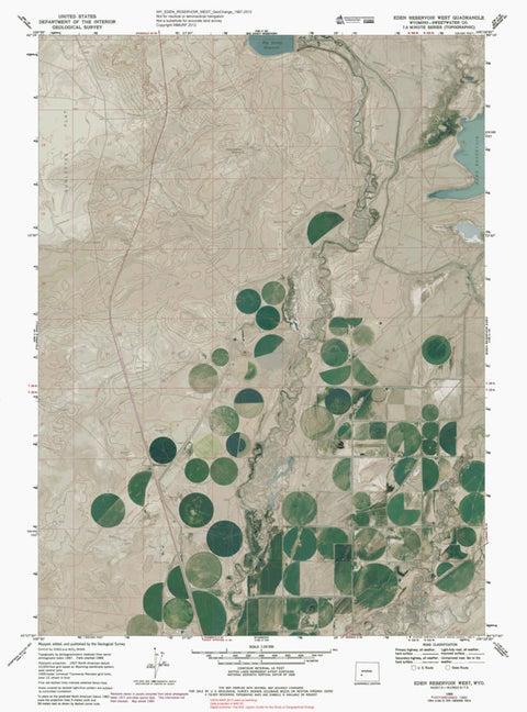 WY-EDEN RESERVOIR WEST: GeoChange 1967-2012 Preview 1