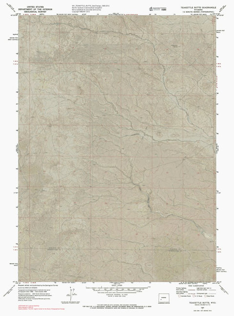 WY-TEAKETTLE BUTTE: GeoChange 1968-2012 Preview 1