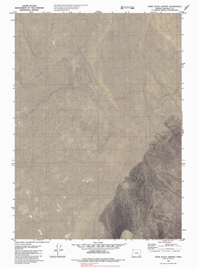 OR-ROME STATE AIRPORT: GeoChange 1973-2012 Preview 1