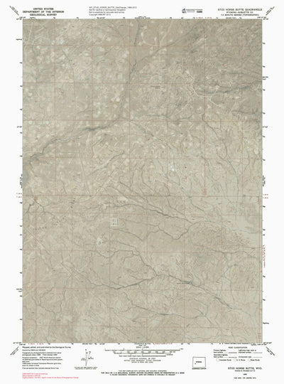 WY-STUD HORSE BUTTE: GeoChange 1968-2012 Preview 1