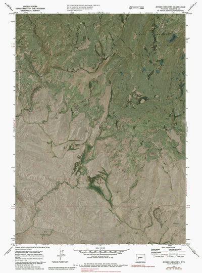 WY-JENSEN MEADOWS: GeoChange 1968-2012 Preview 1