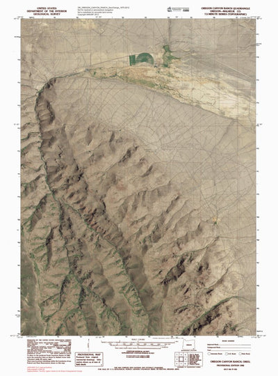 OR-OREGON CANYON RANCH: GeoChange 1975-2012 Preview 1