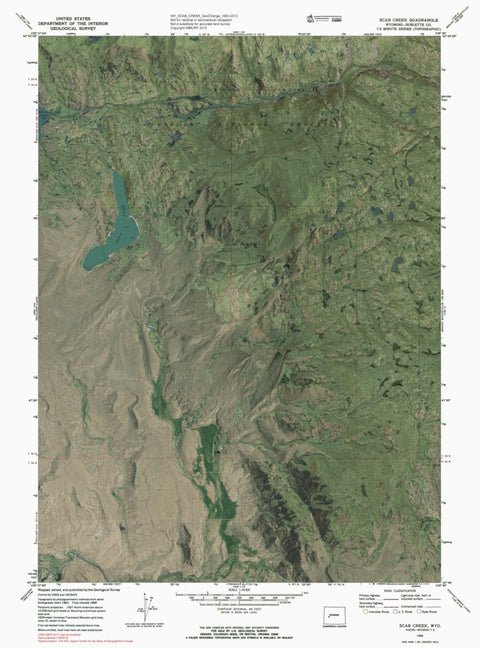 WY-SCAB CREEK: GeoChange 1963-2012 Preview 1