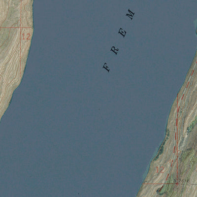 WY-FREMONT LAKE SOUTH: GeoChange 1963-2012 Preview 2