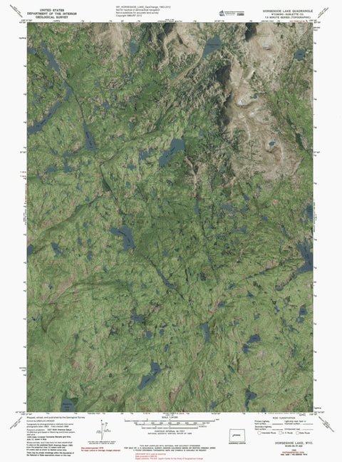 WY-HORSESHOE LAKE: GeoChange 1963-2012 Preview 1