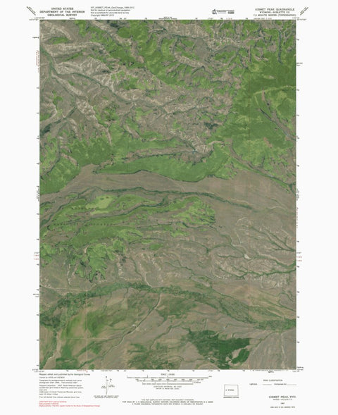 WY-KISMET PEAK: GeoChange 1966-2012 Preview 1