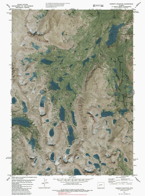 WY-ROBERTS MOUNTAIN: GeoChange 1974-2012 Preview 1