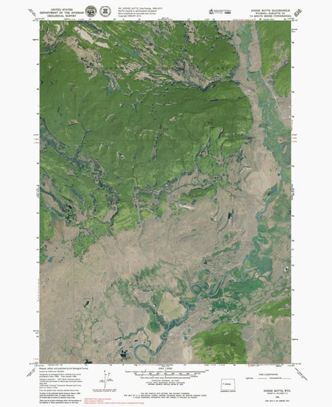 WY-DODGE BUTTE: GeoChange 1966-2012 Preview 1