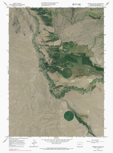 WY-FREMONT BUTTE: GeoChange 1963-2012 Preview 1