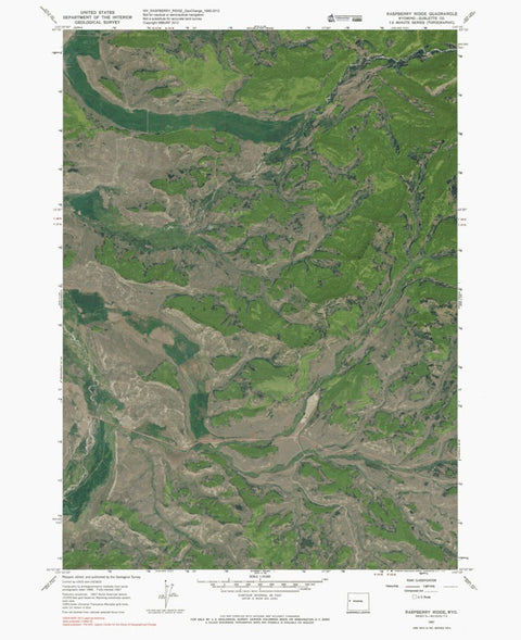 WY-RASPBERRY RIDGE: GeoChange 1966-2012 Preview 1