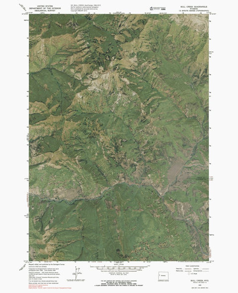WY-BULL CREEK: GeoChange 1964-2012 Preview 1