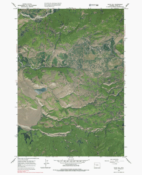 WY-DAVIS HILL: GeoChange 1964-2012 Preview 1