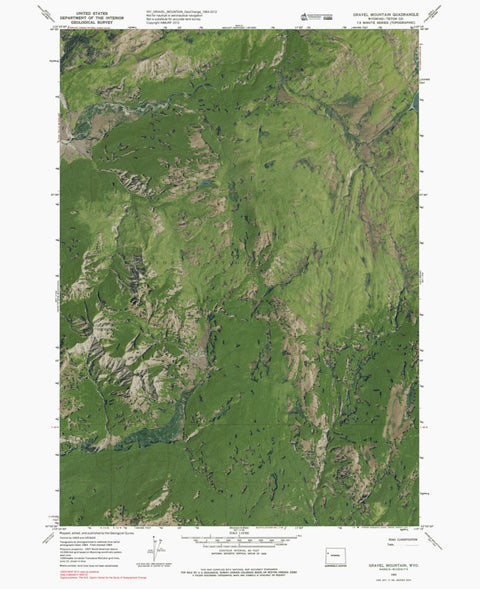 WY-GRAVEL MOUNTAIN: GeoChange 1964-2012 Preview 1