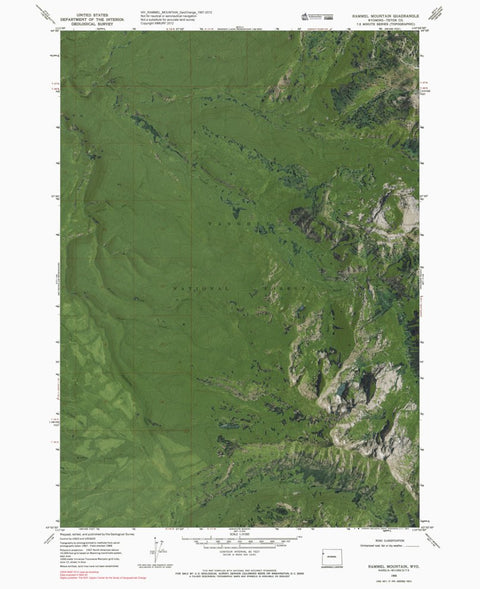 WY-RAMMEL MOUNTAIN: GeoChange 1967-2012 Preview 1