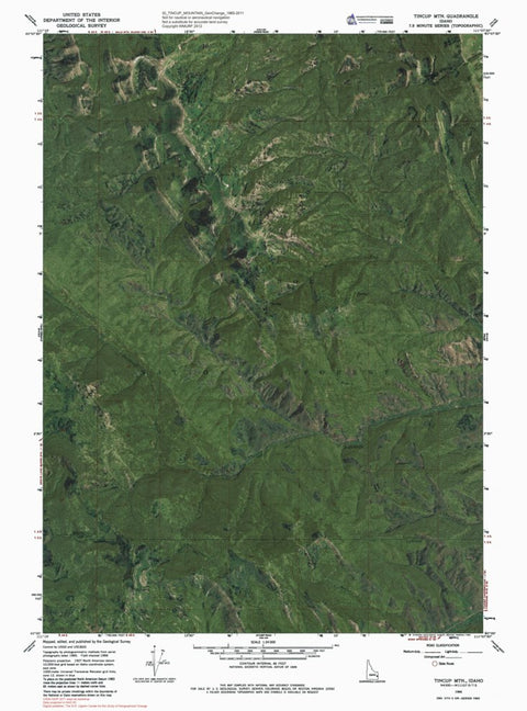 ID-TINCUP MOUNTAIN: GeoChange 1965-2011 Preview 1