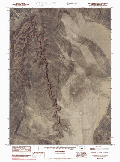 OR-RATTLESNAKE CANYON: GeoChange 1975-2012 Preview 1