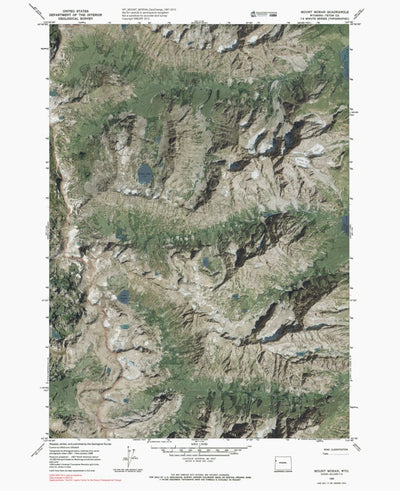 WY-MOUNT MORAN: GeoChange 1967-2012 Preview 1