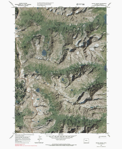 WY-MOUNT MORAN: GeoChange 1967-2012 Preview 1