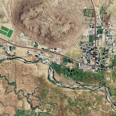 OR-ID-JORDAN VALLEY: GeoChange 1968-2012 Preview 3