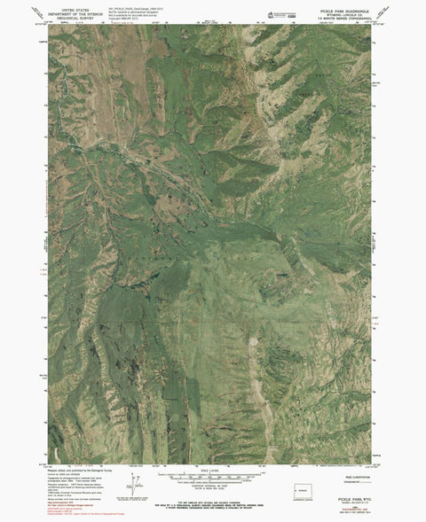 WY-PICKLE PASS: GeoChange 1964-2012 Preview 1