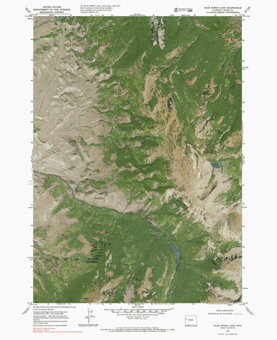 WY-BLUE MINER LAKE: GeoChange 1967-2012 Preview 1