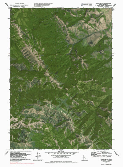 ID-GARNS MOUNTAIN: GeoChange 1973-2011 Preview 1