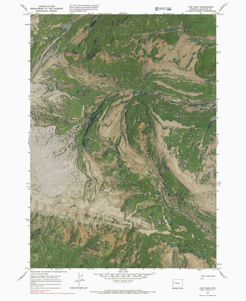 WY-TOSI PEAK: GeoChange 1966-2012 Preview 1