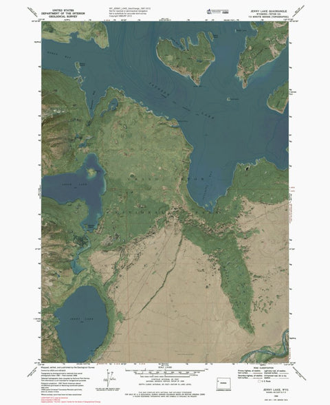 WY-JENNY LAKE: GeoChange 1967-2012 Preview 1