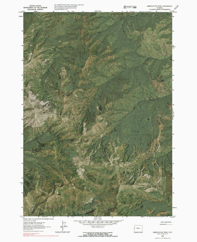 WY-OBSERVATION PEAK: GeoChange 1962-2012 Preview 1