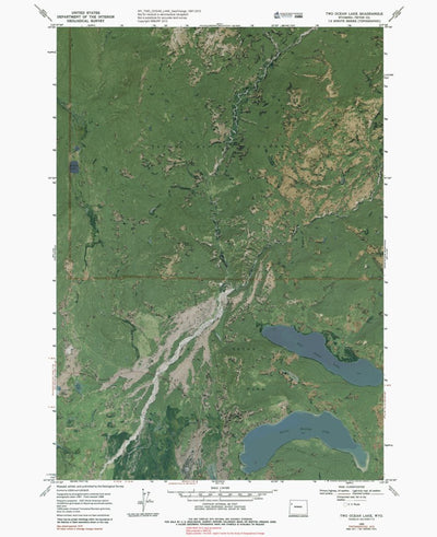 WY-TWO OCEAN LAKE: GeoChange 1967-2012 Preview 1