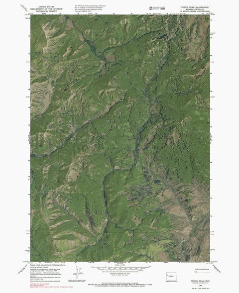 WY-TRIPOD PEAK: GeoChange 1964-2012 Preview 1