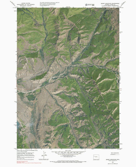 WY-BURNT MOUNTAIN: GeoChange 1964-2012 Preview 1