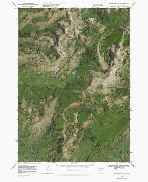 WY-RENDEZVOUS PEAK: GeoChange 1967-2012 Preview 1