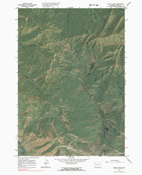 WY-MOUNT LEIDY: GeoChange 1964-2012 Preview 1