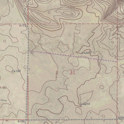 OR-JACKASS BUTTE NE: GeoChange 1966-2012 Preview 2