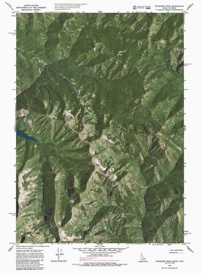 ID-WY-PALISADES PEAK: GeoChange 1965-2011 Preview 1