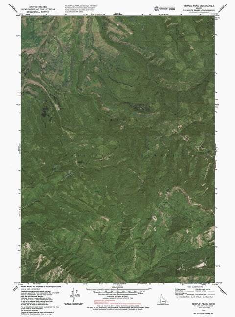 ID-TEMPLE PEAK: GeoChange 1973-2011 Preview 1