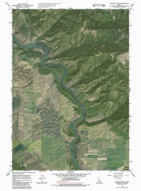 ID-WHEATON MOUNTAIN: GeoChange 1965-2011 Preview 1